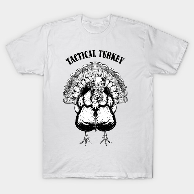 Tactical turkey T-Shirt by ZethTheReaper